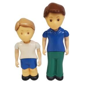 Vintage Little Tikes Dollhouse Little Boy Brother Big Brother